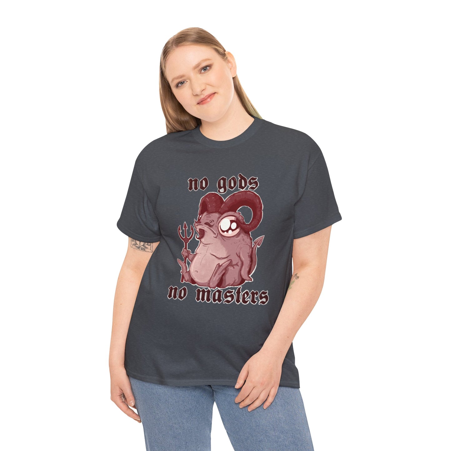 No Gods No Masters Unisex Heavy Cotton Tee