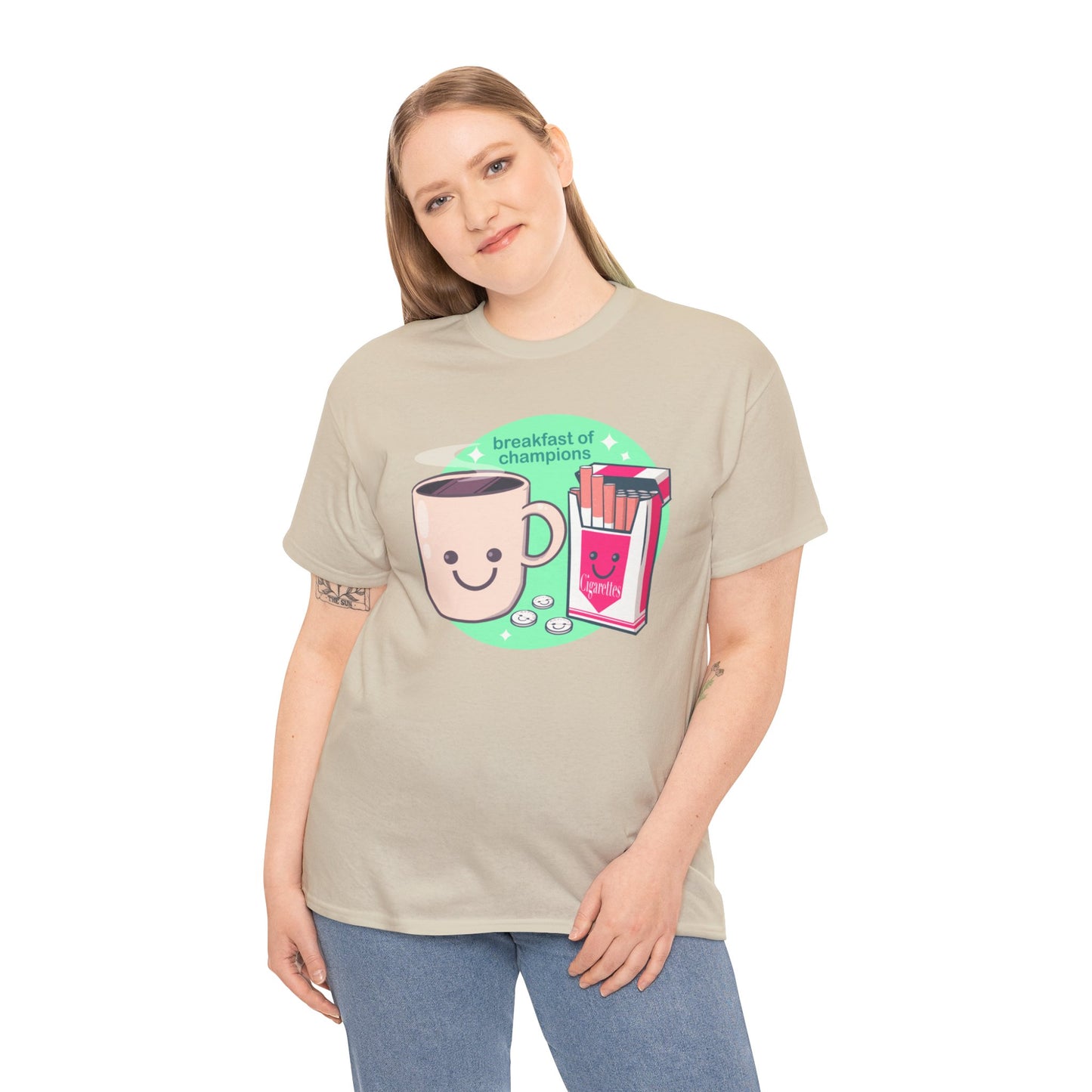 Breakfast of Champions Unisex Heavy Cotton Tee