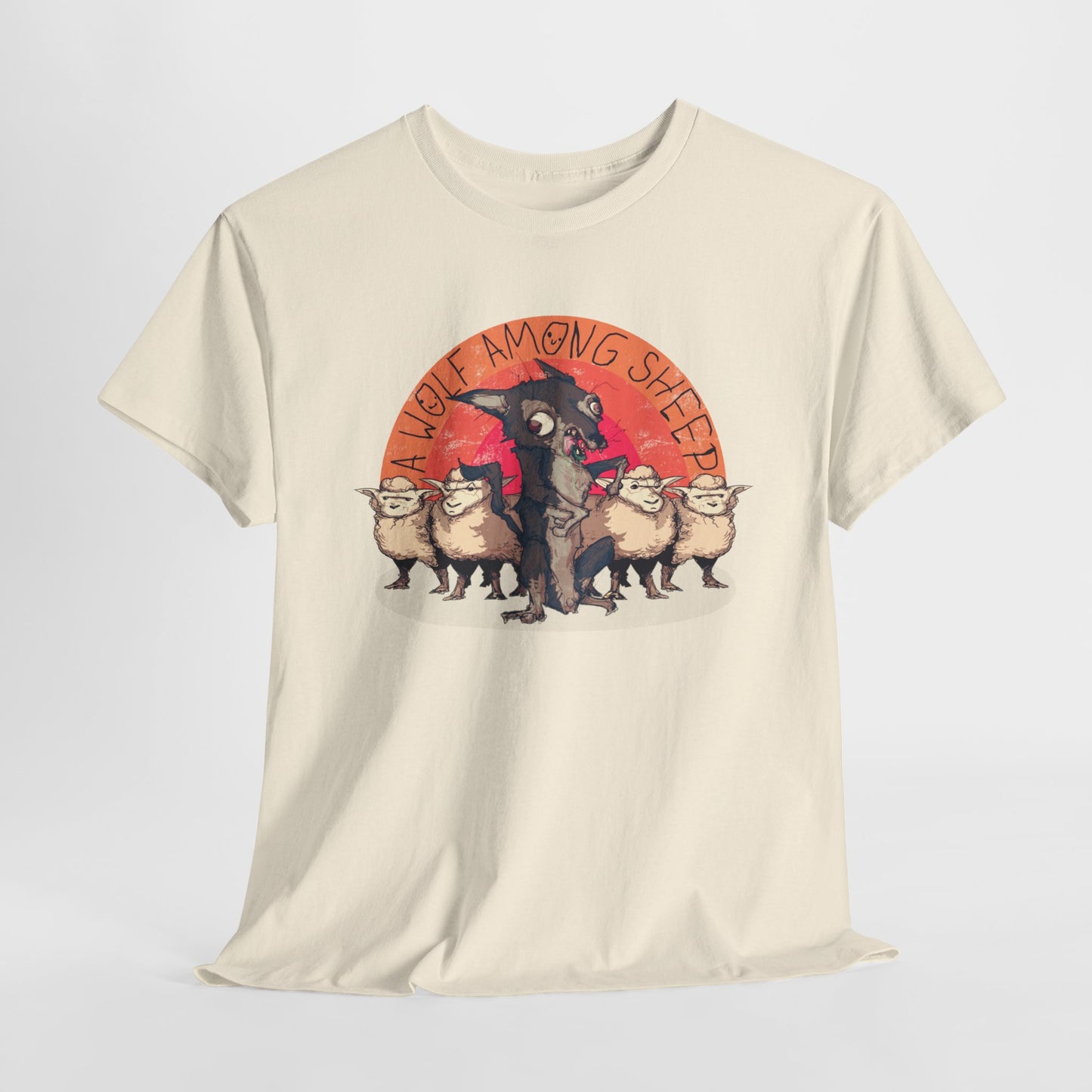 A Wolf Among Sheep Unisex Heavy Cotton Tee