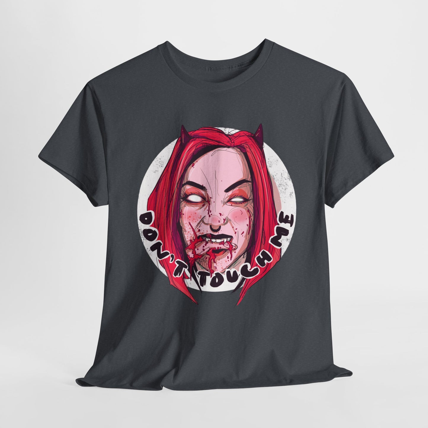 Don't Touch Me Unisex Heavy Cotton Tee