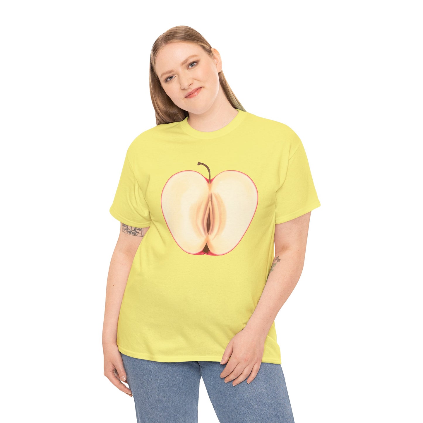 Apple Unisex Heavy Cotton Tee