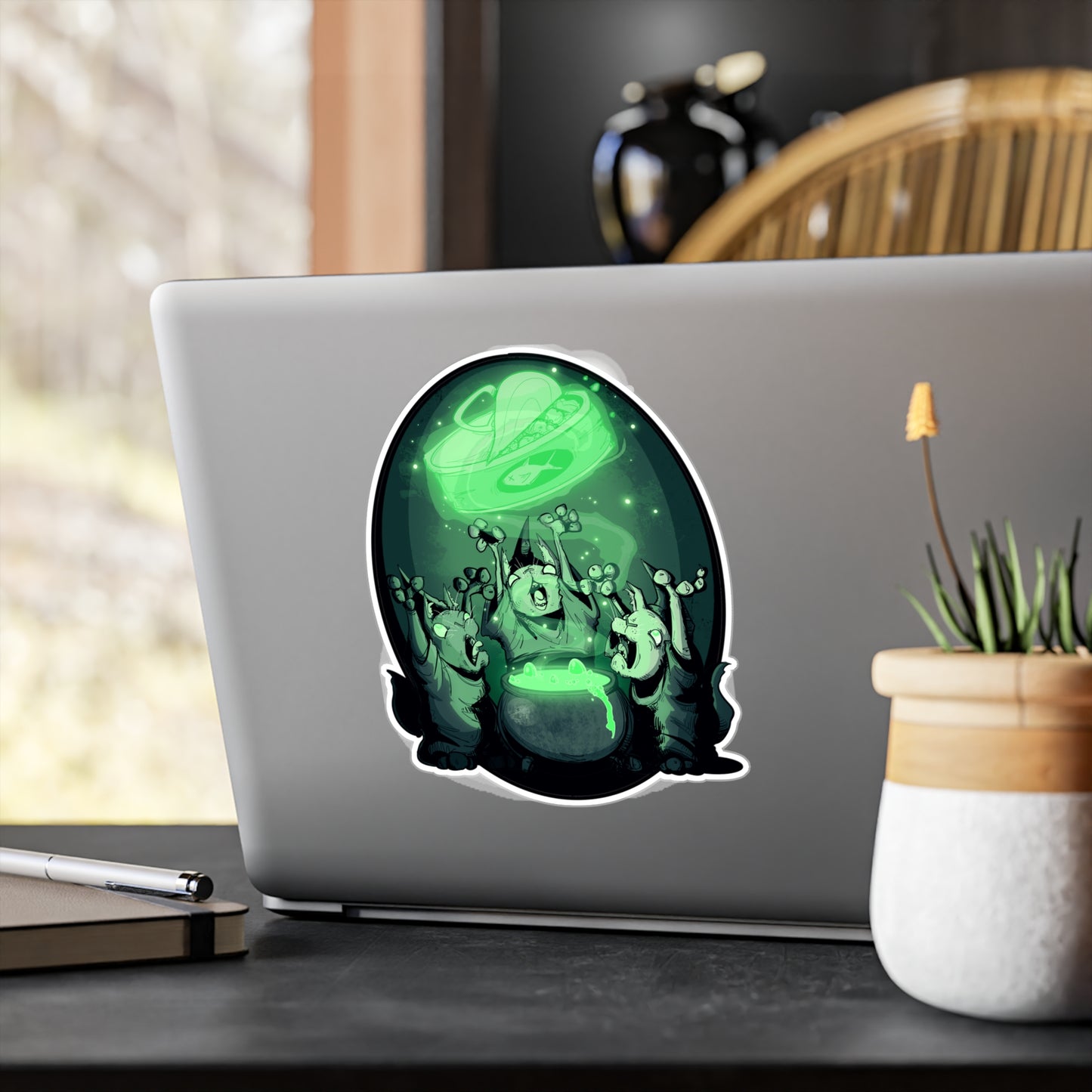 Cat Coven Kiss-Cut Vinyl Decal