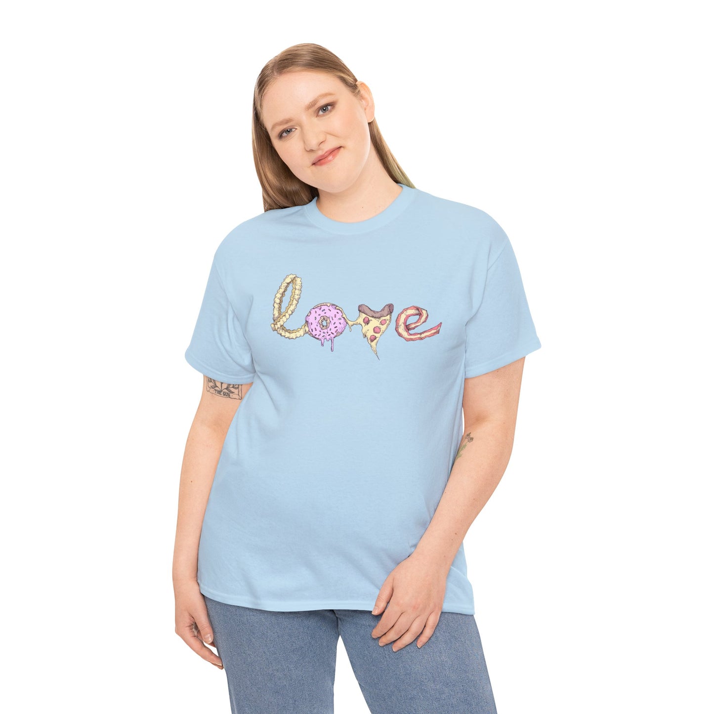 Food Love Unisex Heavy Cotton Tee