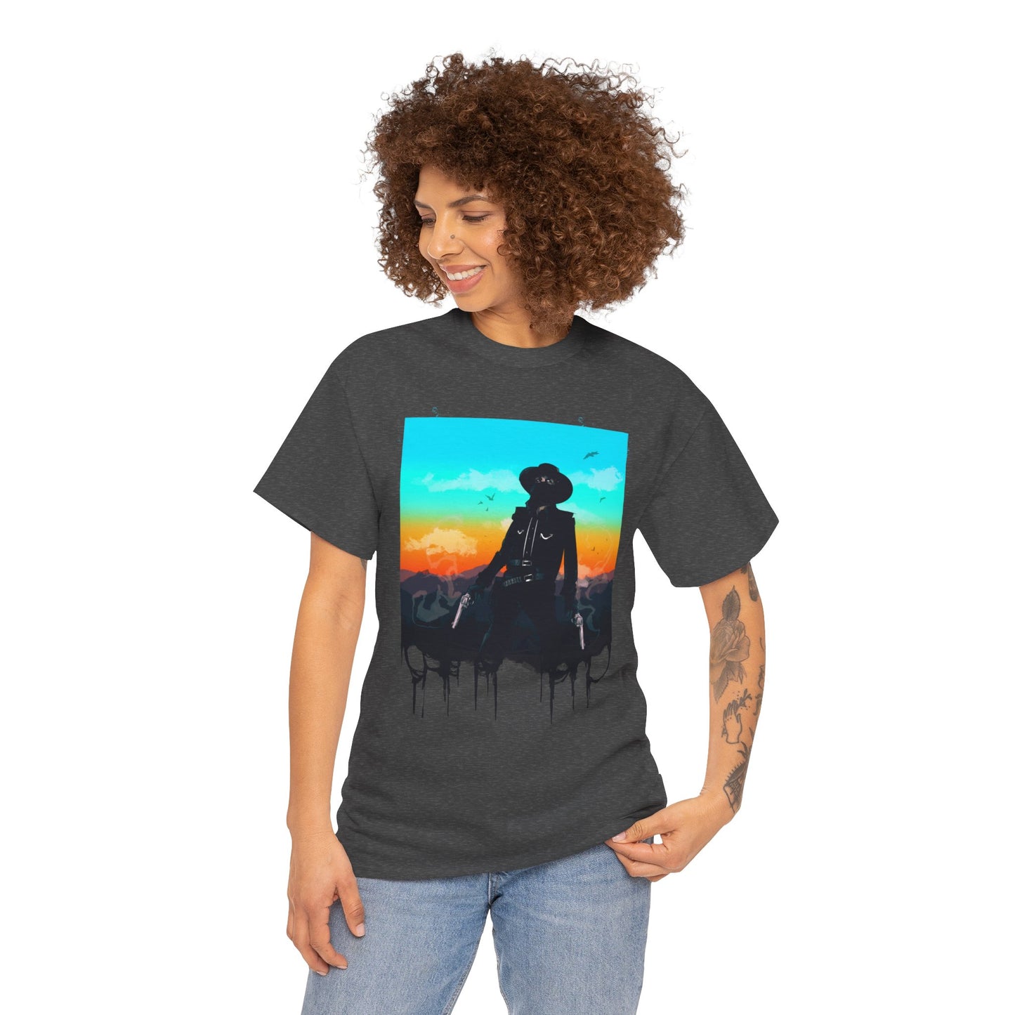 Train Robber Unisex Heavy Cotton Tee