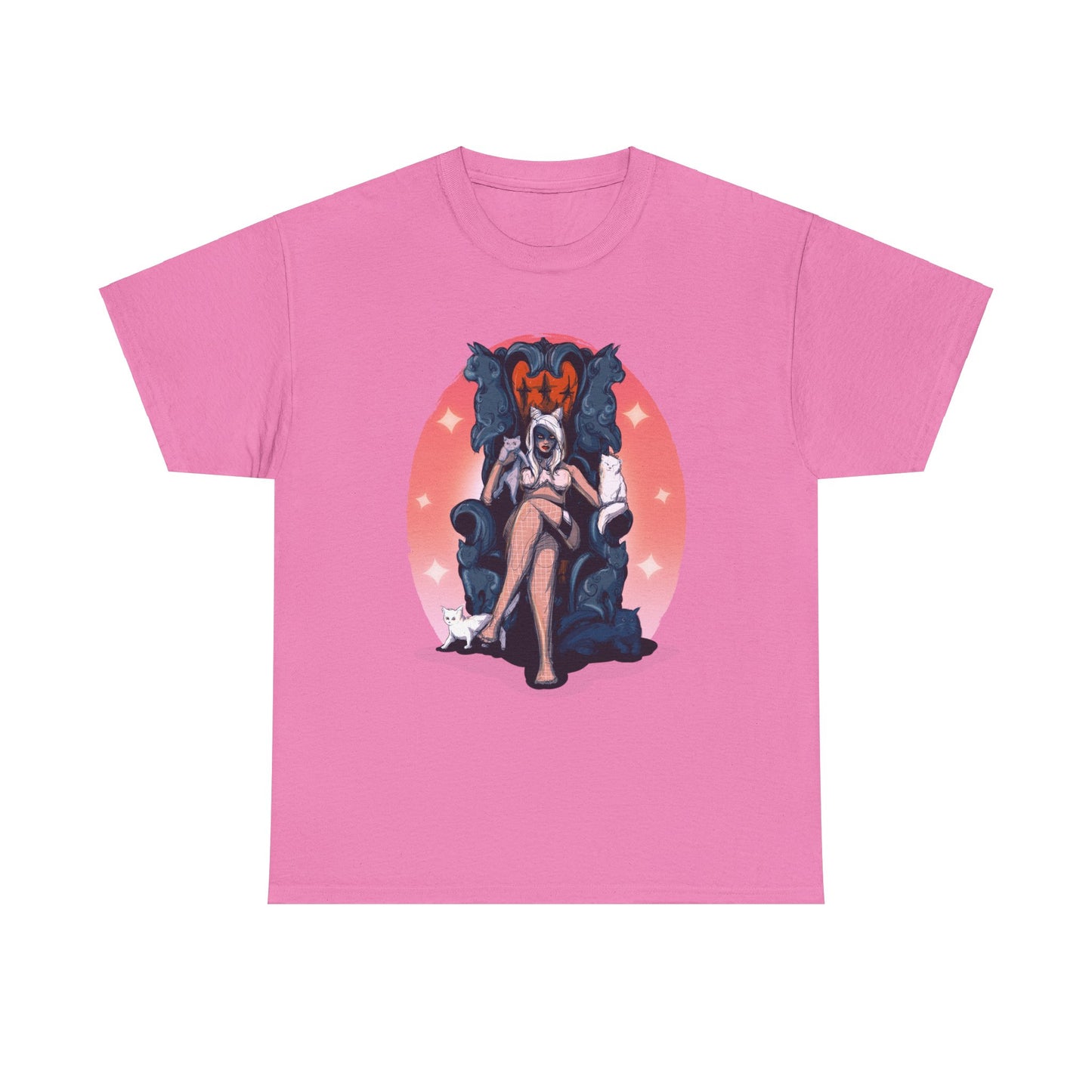 Kitty Queen Unisex Heavy Cotton Tee