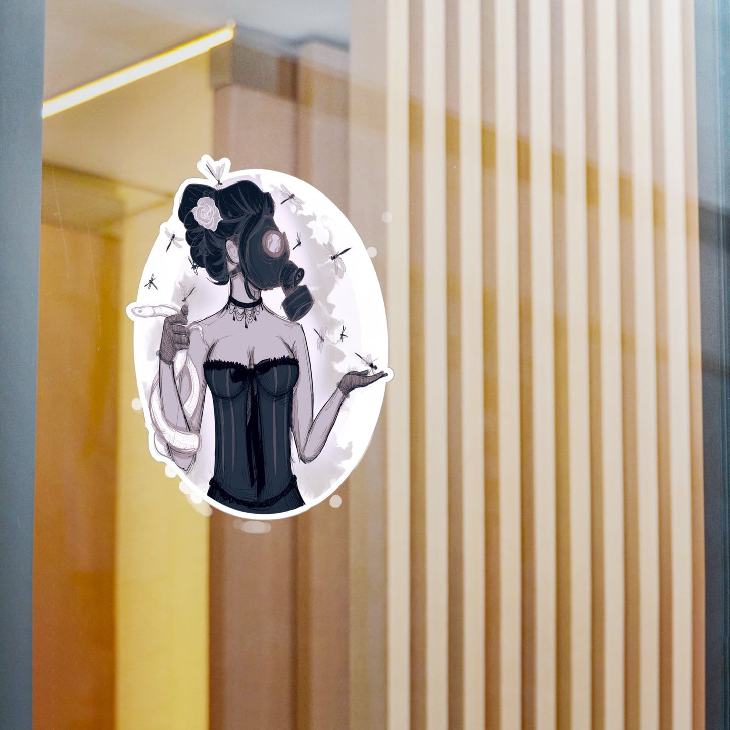 Nocturnal II Kiss-Cut Vinyl Decal