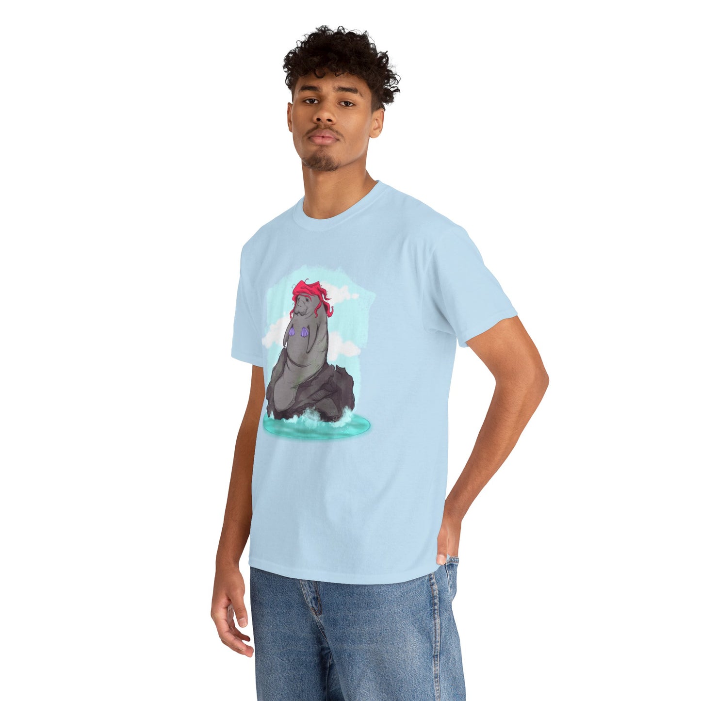 The Big Manatee Unisex Heavy Cotton Tee