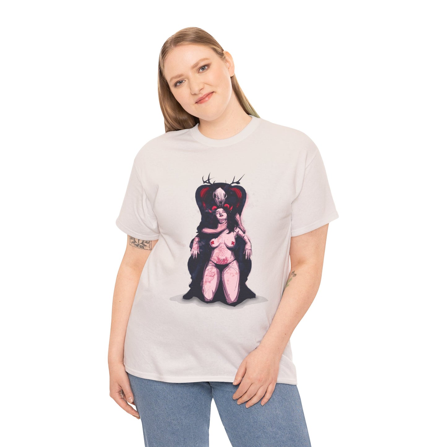 Deer Daddy Series 7: Daddy v Demoni Unisex Heavy Cotton Tee