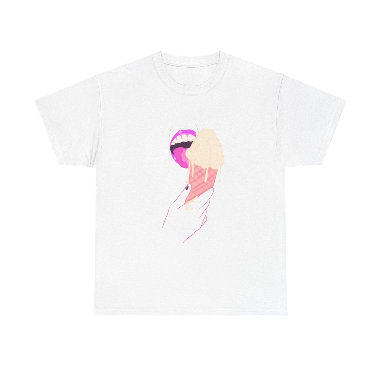 Ice Cream Peen Unisex Heavy Cotton Tee