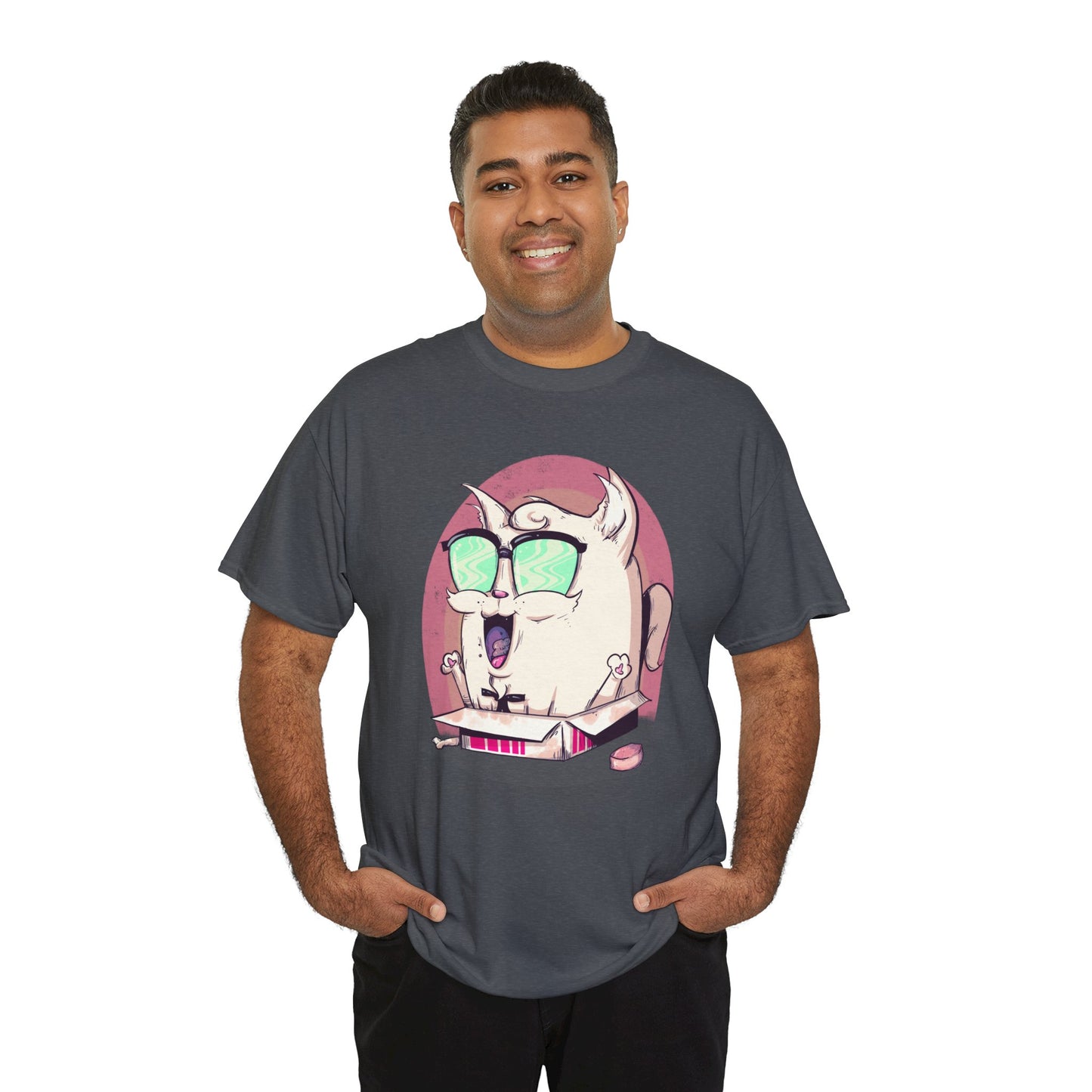 Chicken Box Unisex Heavy Cotton Tee