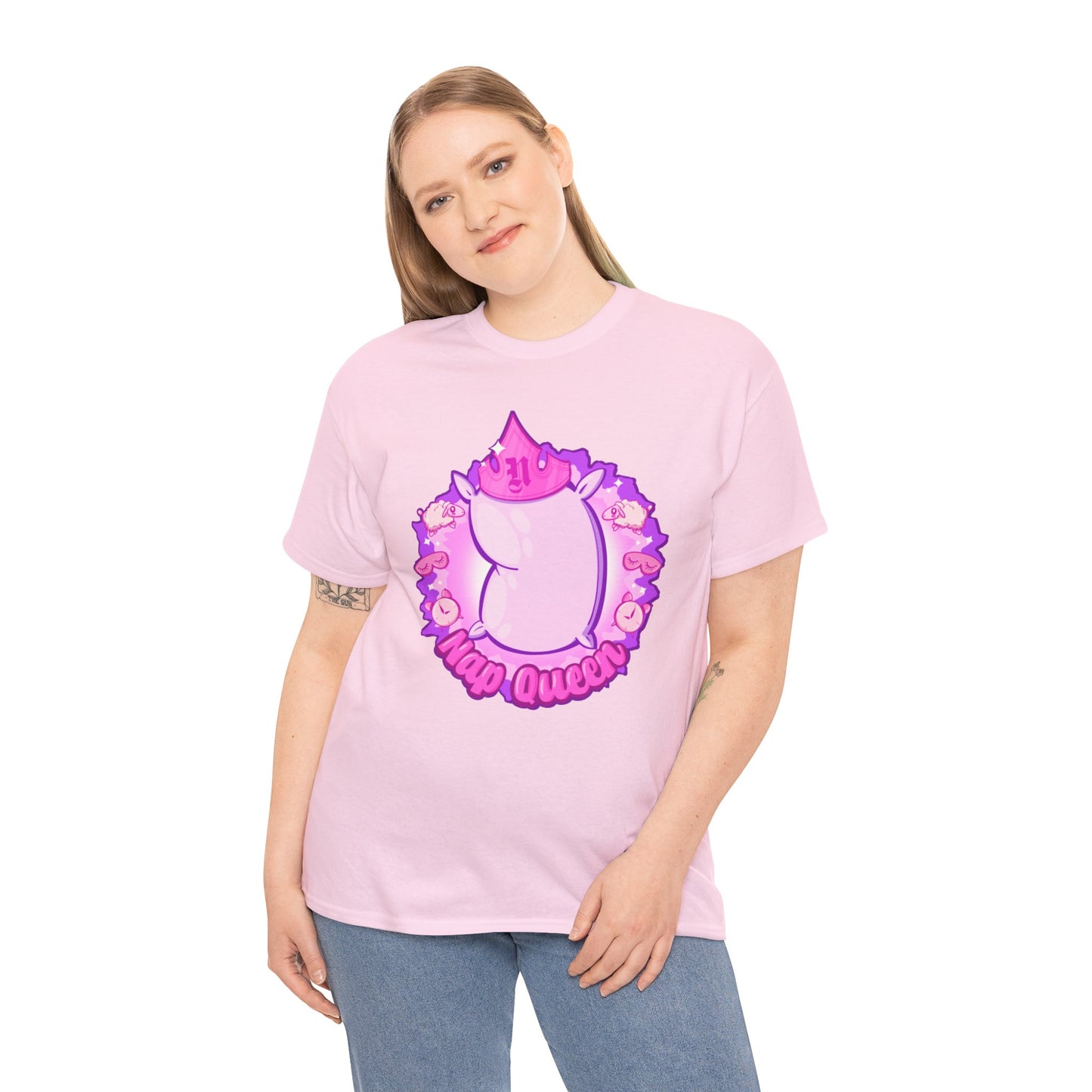 Nap Queen Unisex Heavy Cotton Tee