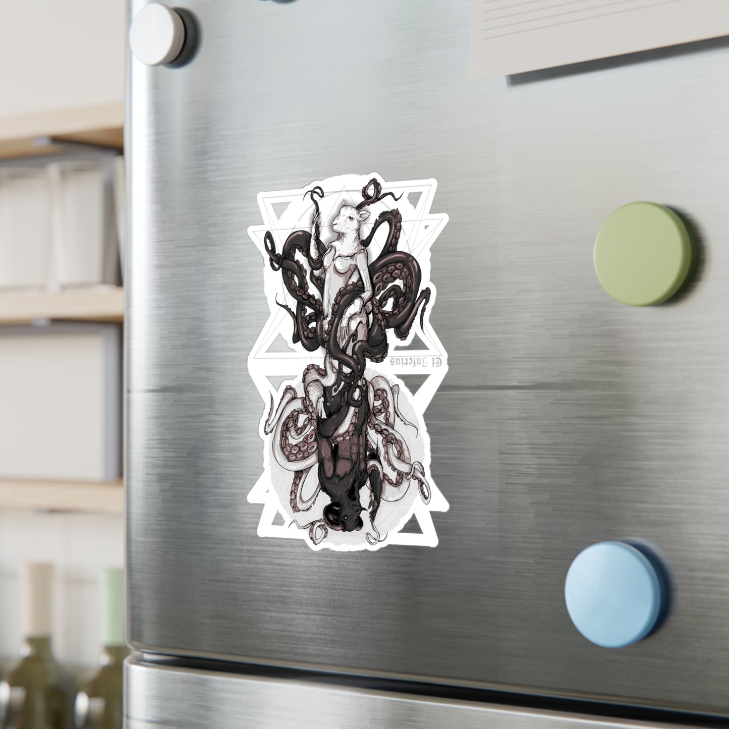As Above So Below Octo-Ovis Kiss-Cut Vinyl Decal