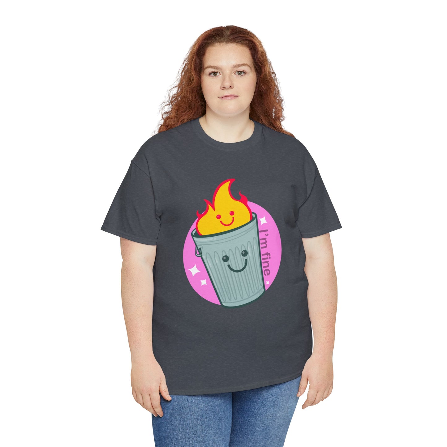 Trash Fire Unisex Heavy Cotton Tee