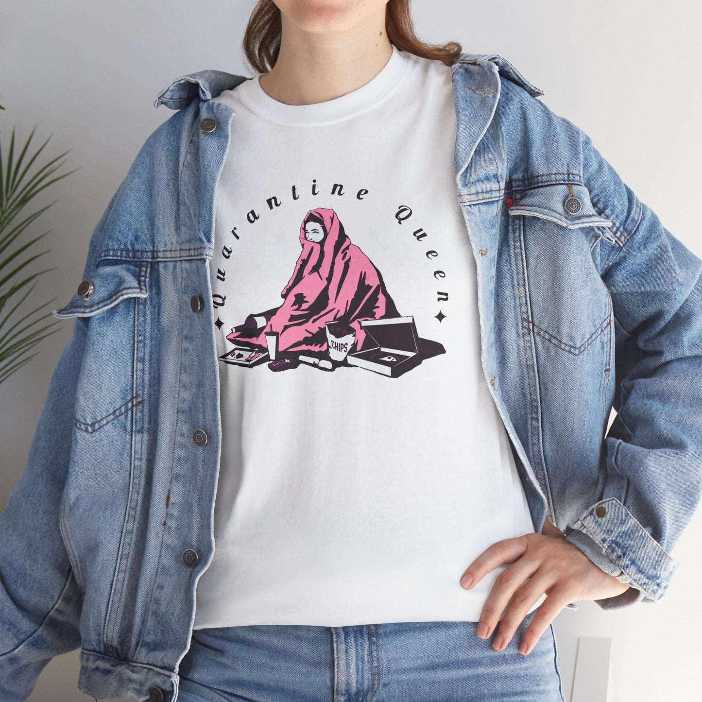 Quarantine Queen Unisex Heavy Cotton Tee