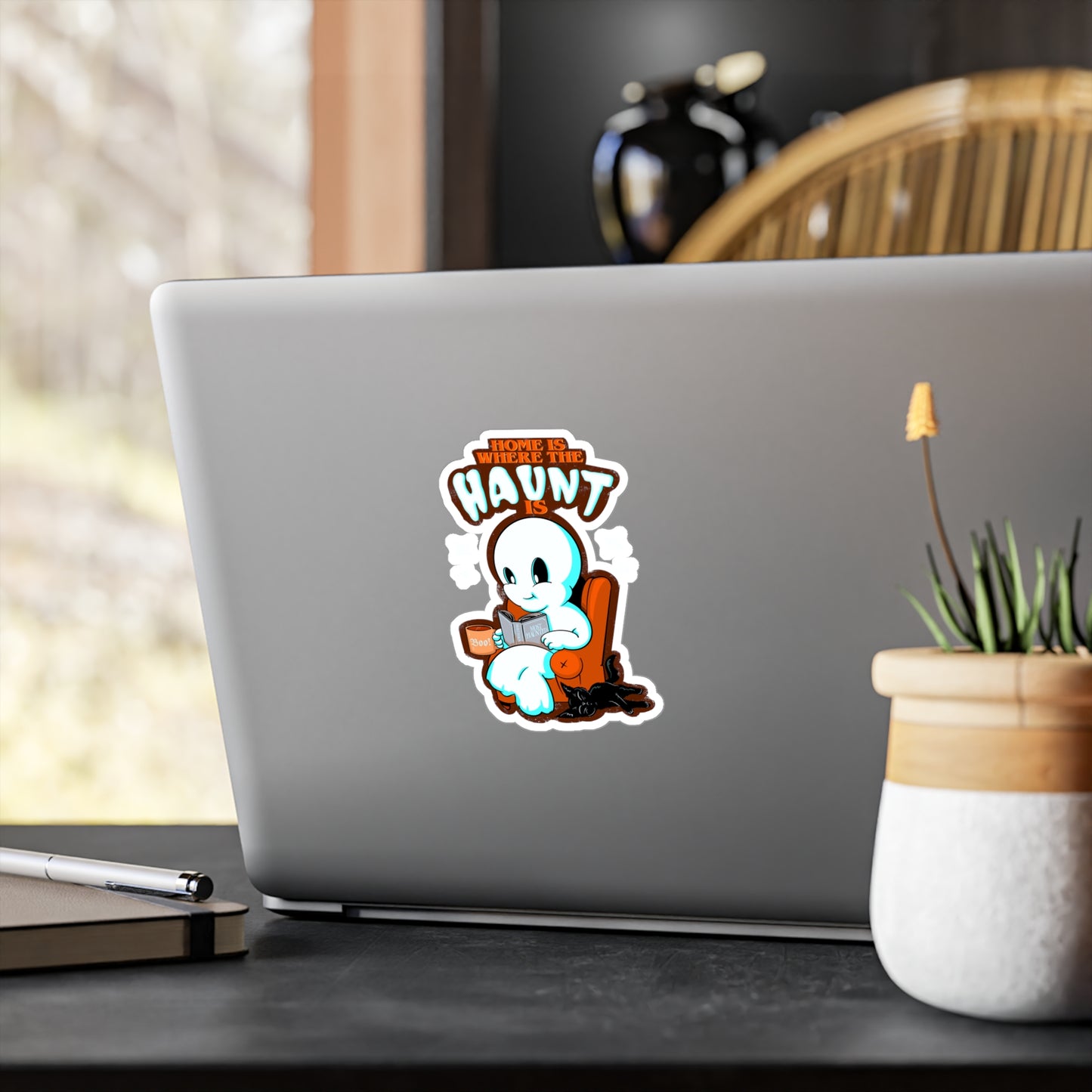 Home Is Where The Haunt Is Kiss-Cut Vinyl Decal