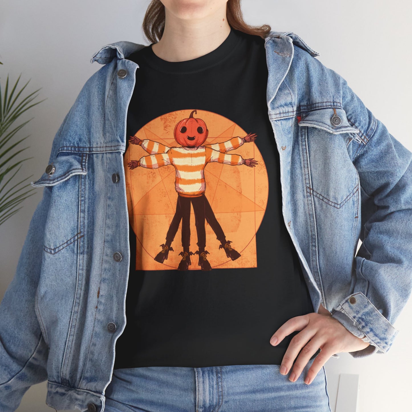 Vitruvian Halloween Unisex Heavy Cotton Tee