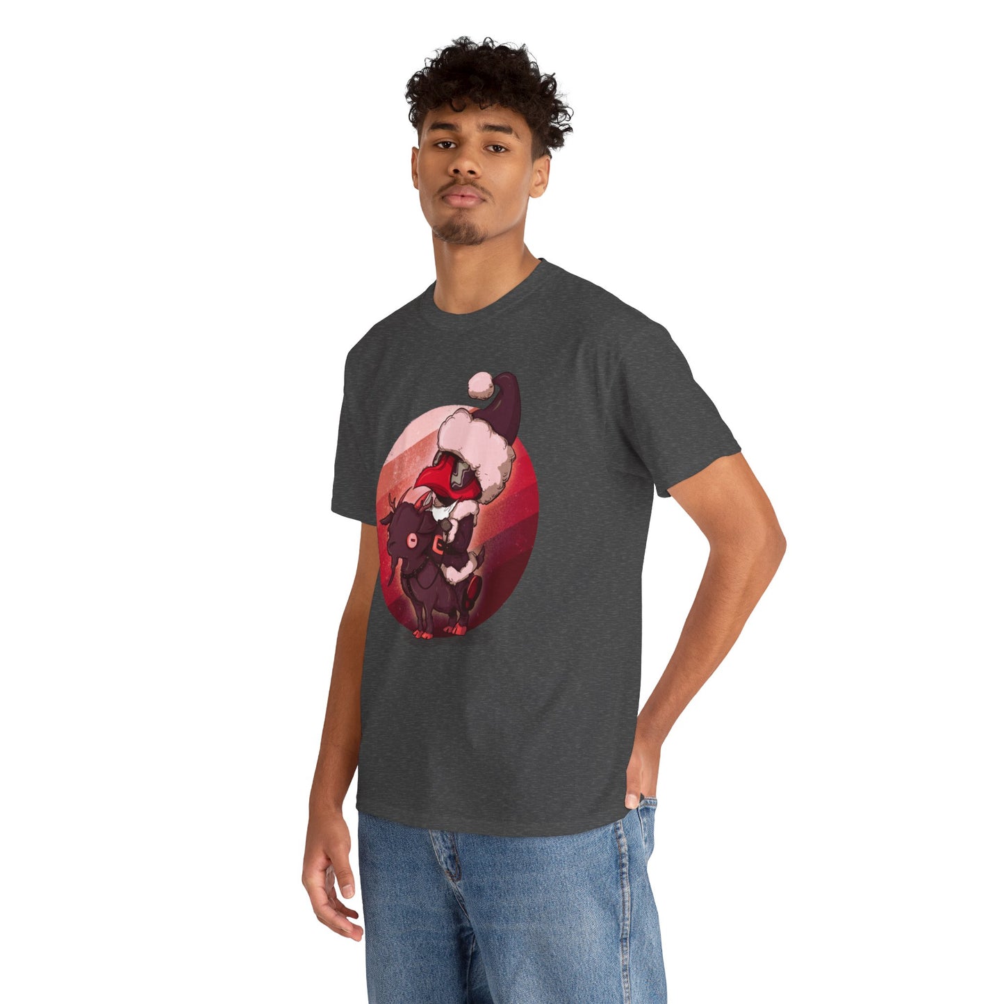 Plague Doctor Santa Unisex Heavy Cotton Tee