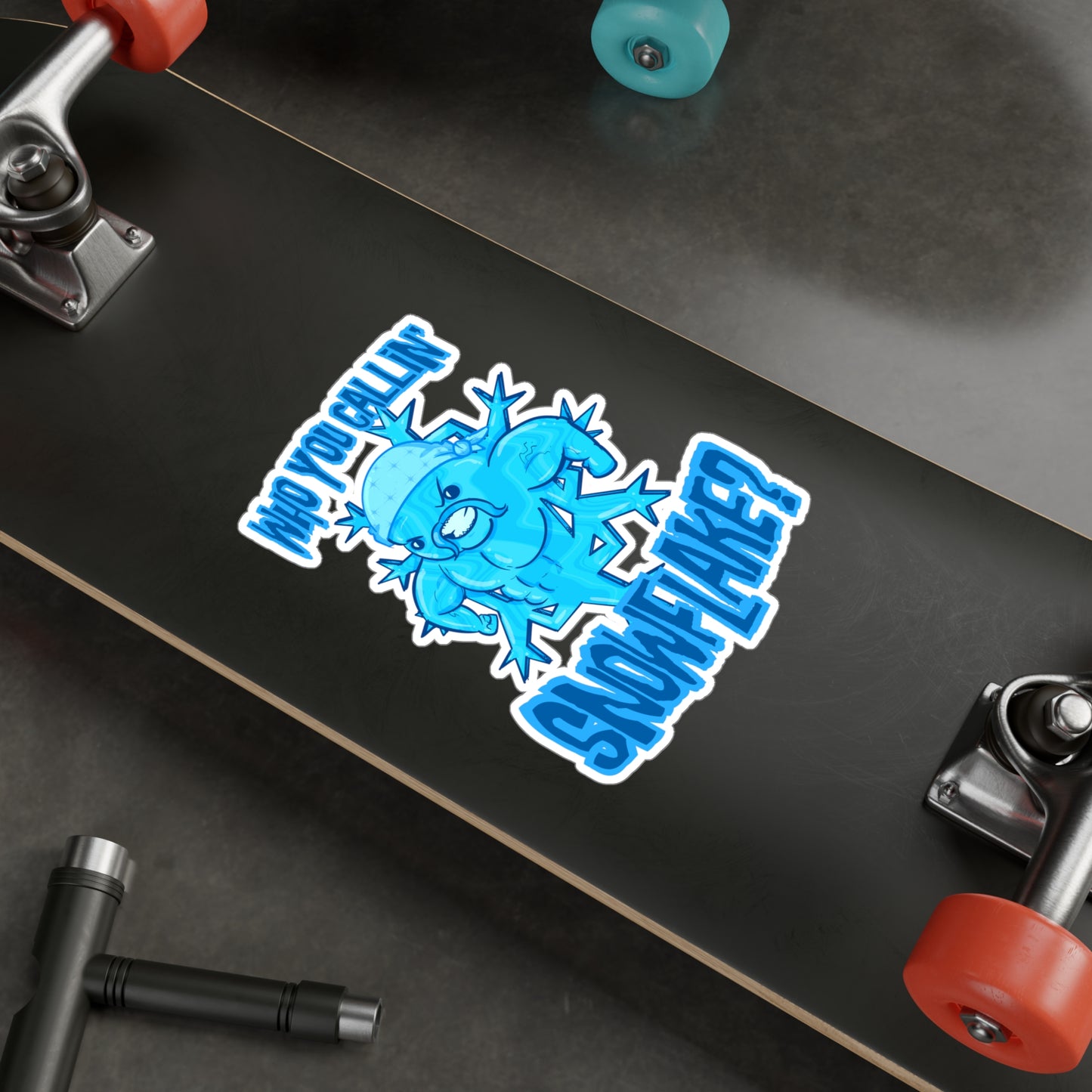 Snowflake Kiss-Cut Vinyl Decal