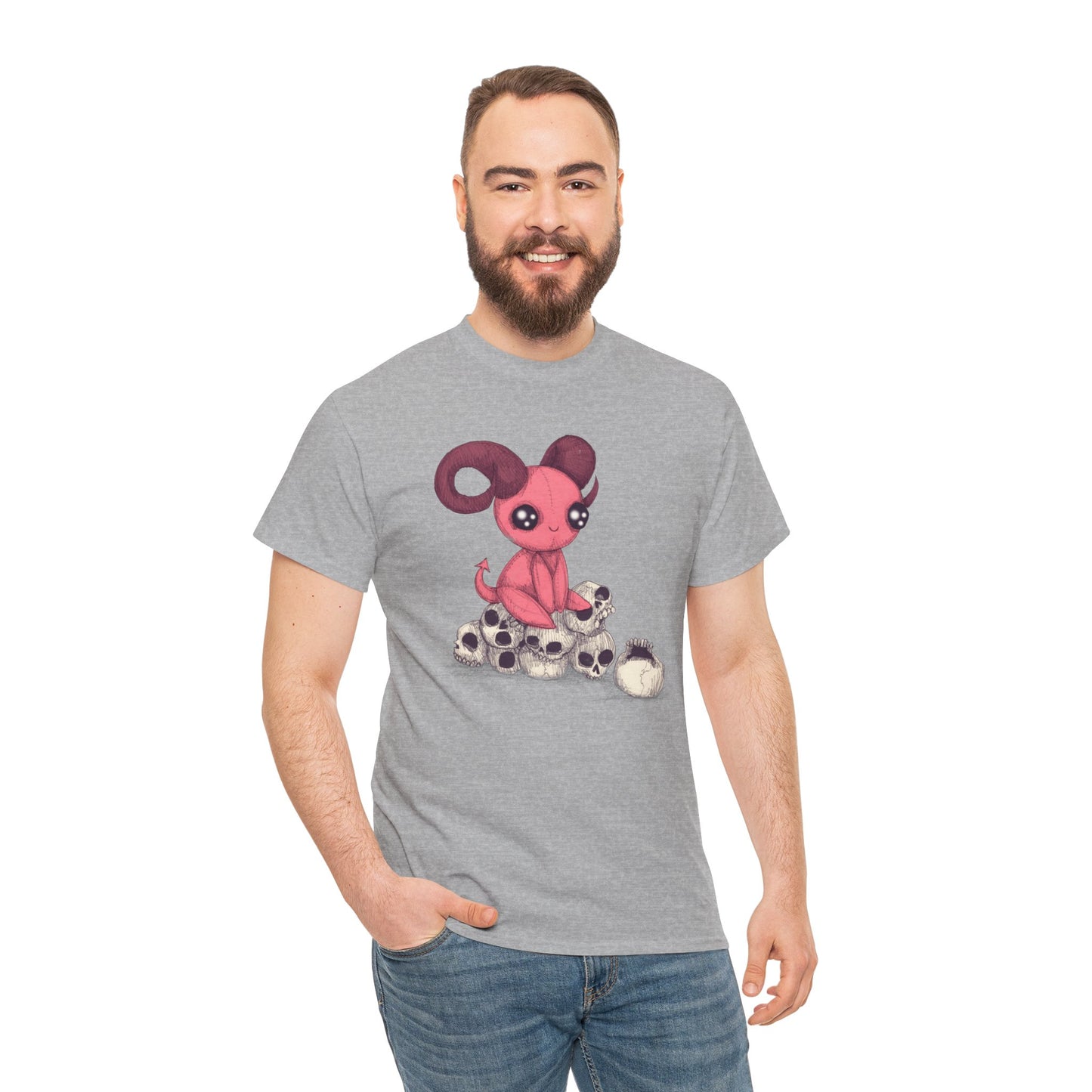 Adorable Evil Unisex Heavy Cotton Tee