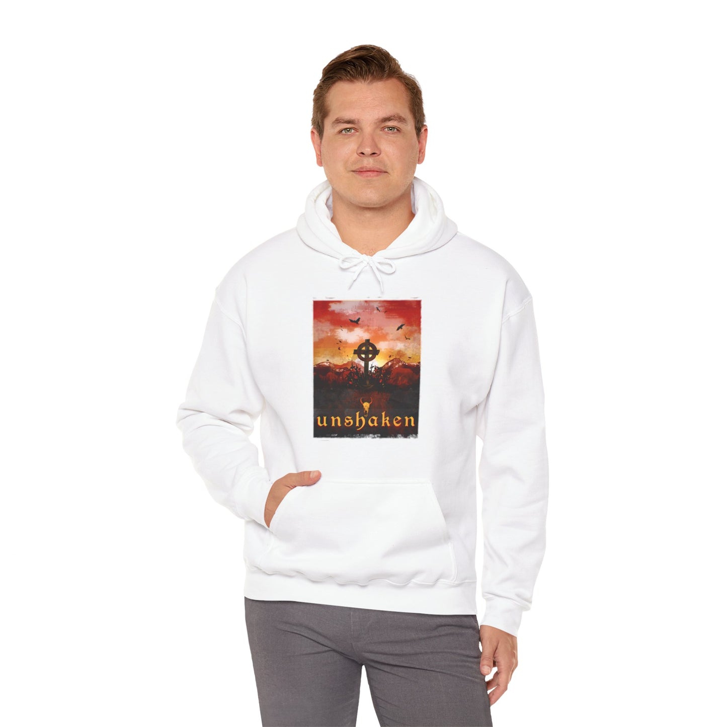 Unshaken Unisex Heavy Blend Hooded Sweatshirt