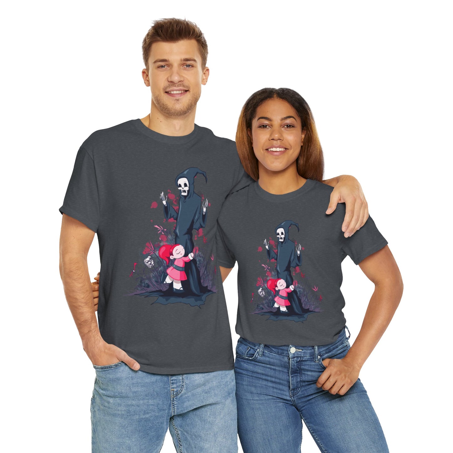 Reaper Hug Unisex Heavy Cotton Tee