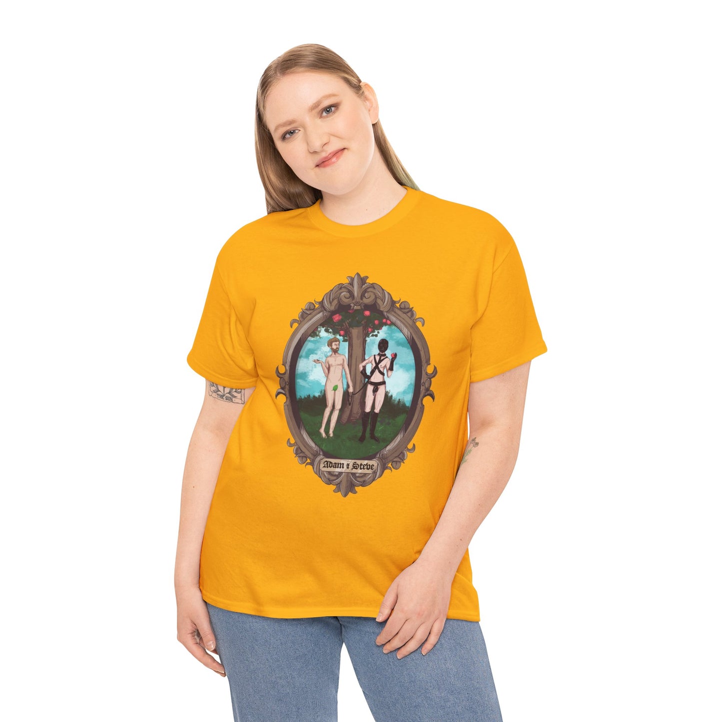 Adam & Steve Unisex Heavy Cotton Tee