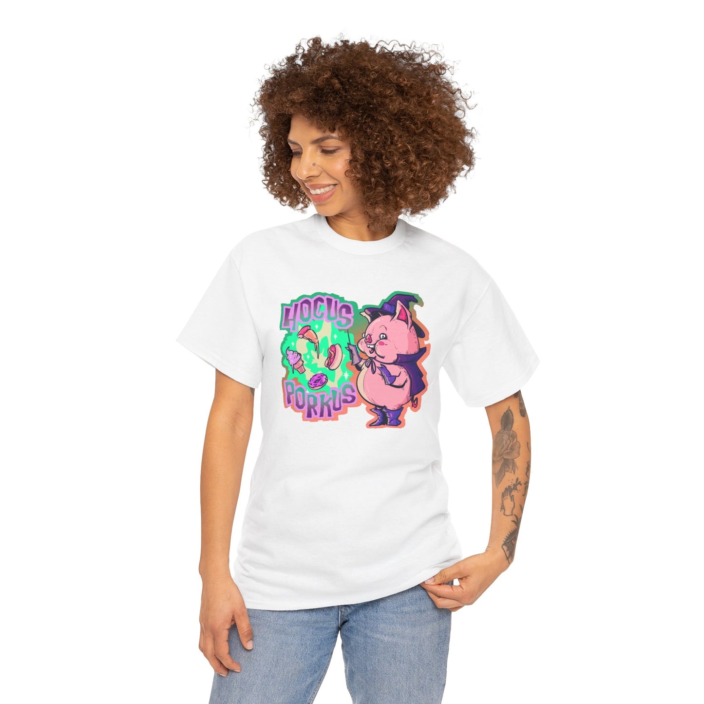 Hocus Porkus Unisex Heavy Cotton Tee