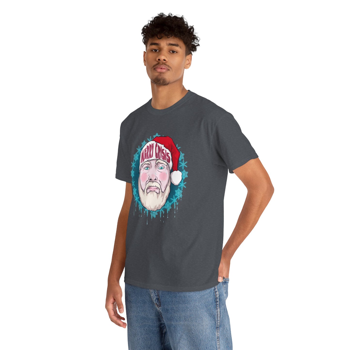 Merry Crisis Unisex Heavy Cotton Tee