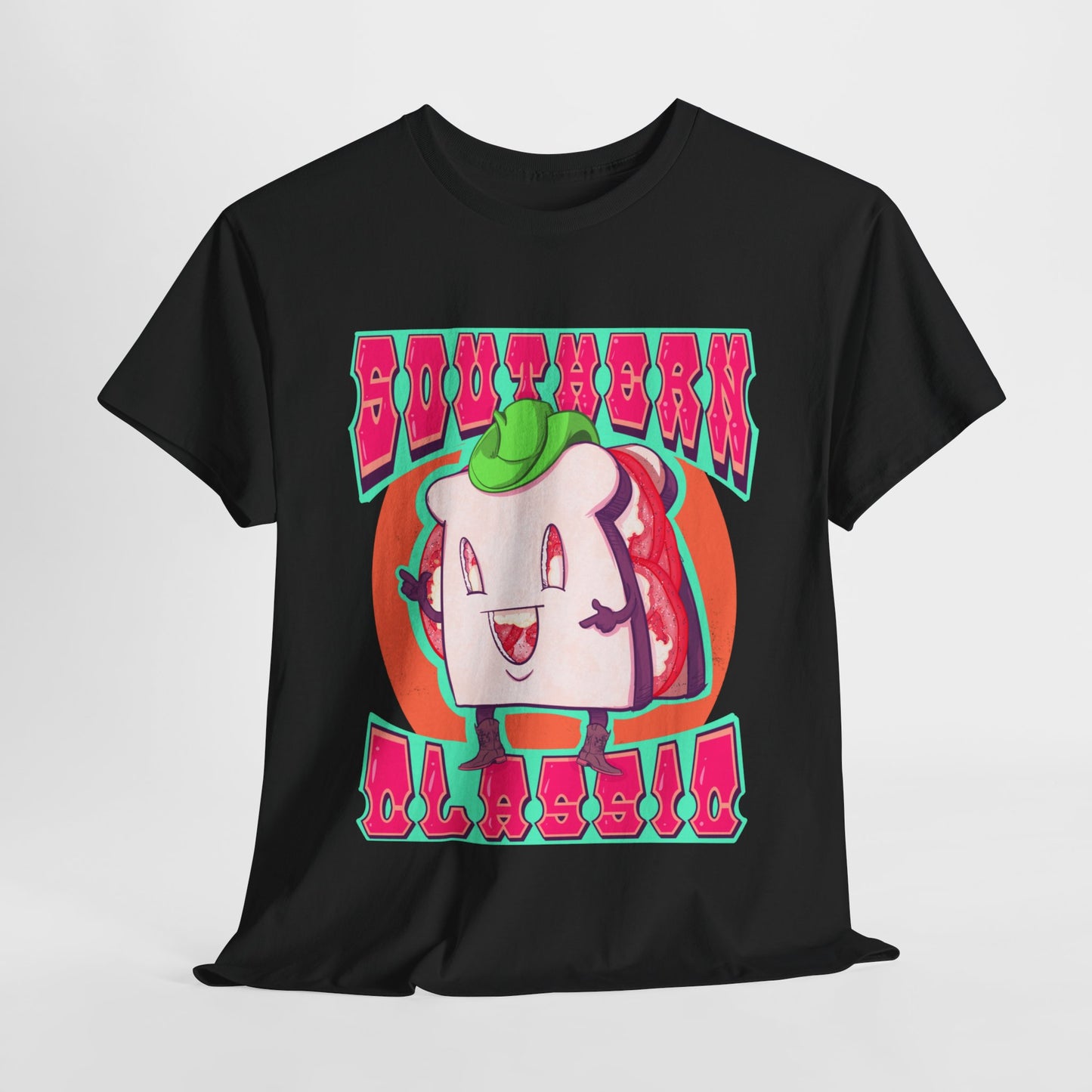 Tomato Sandwich Unisex Heavy Cotton Tee