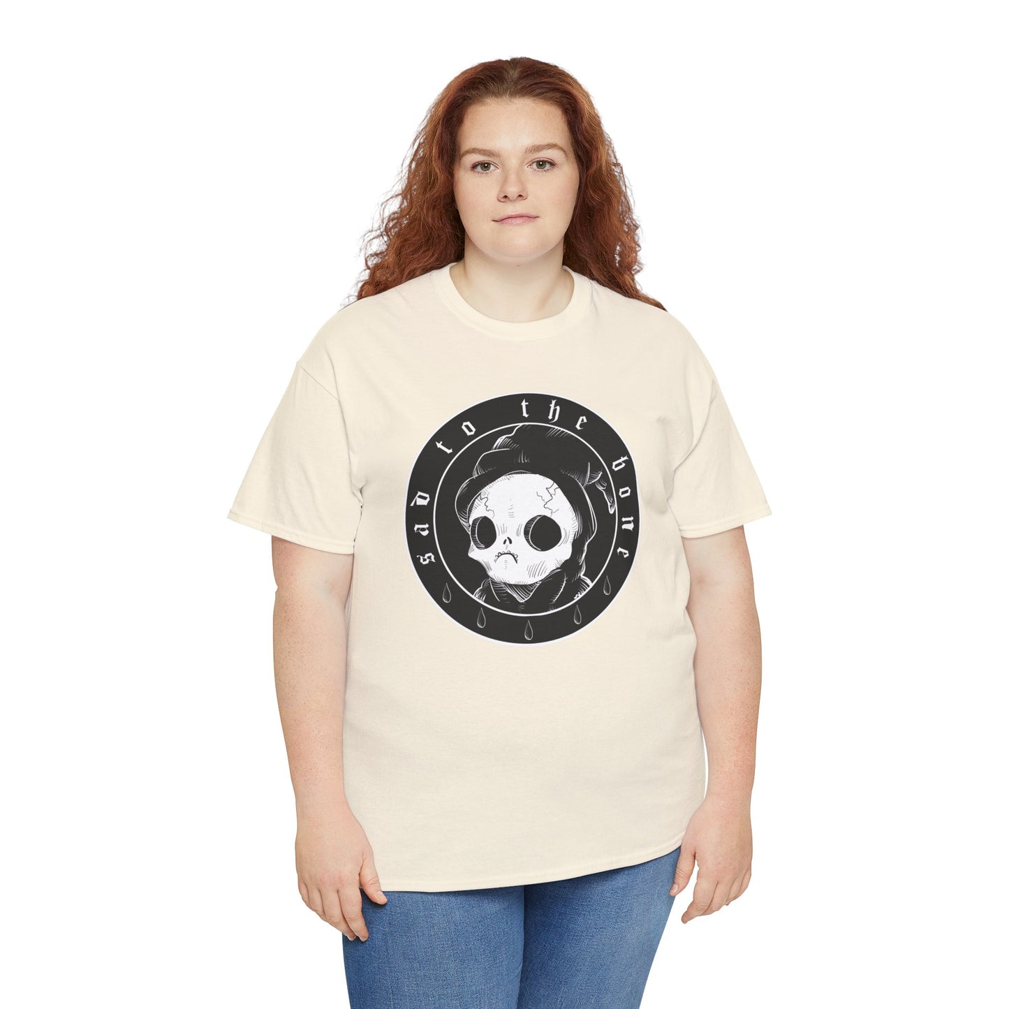 Sad To The Bone Unisex Heavy Cotton Tee