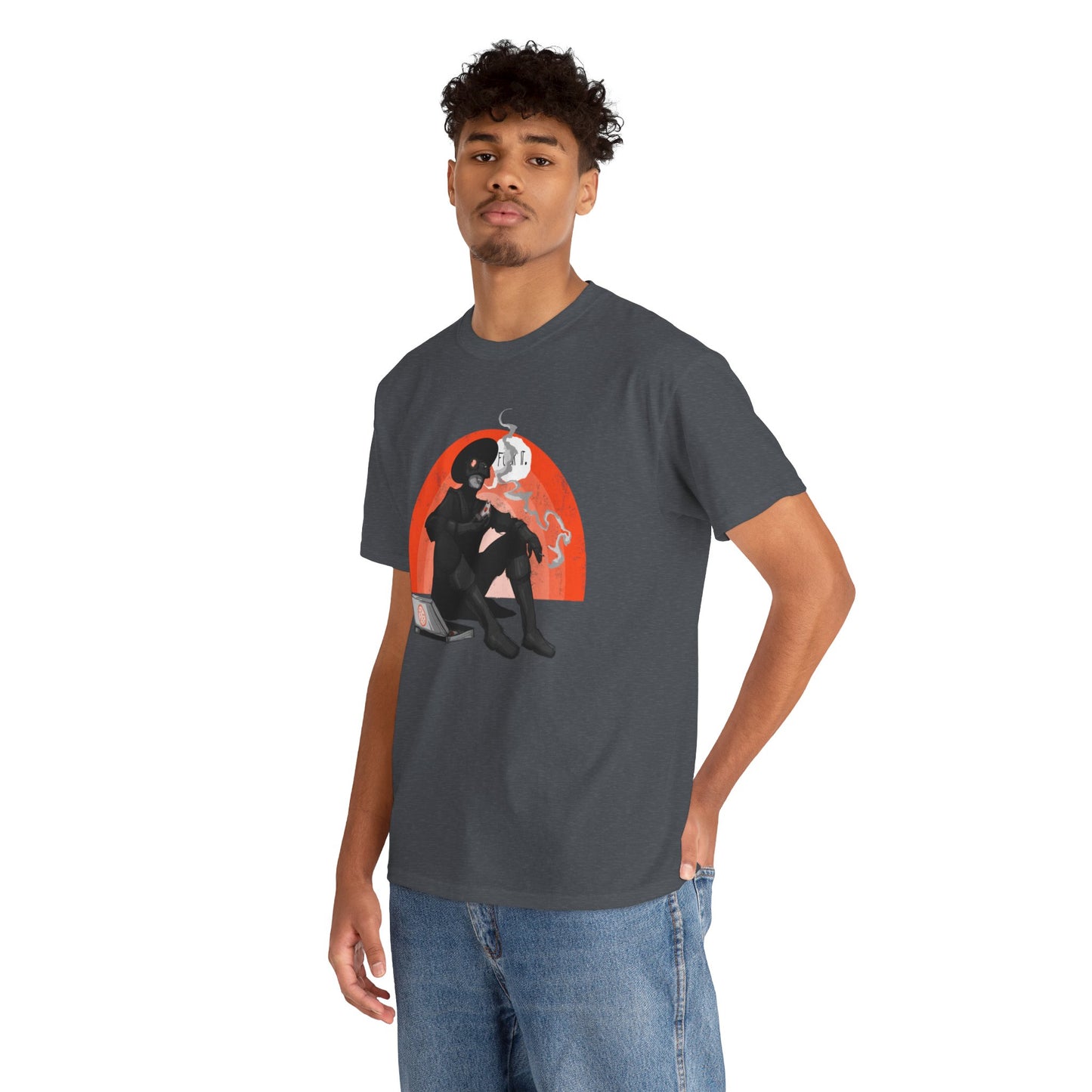 Plague Vacation Unisex Heavy Cotton Tee