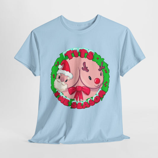 Tits The Season Unisex Heavy Cotton Tee