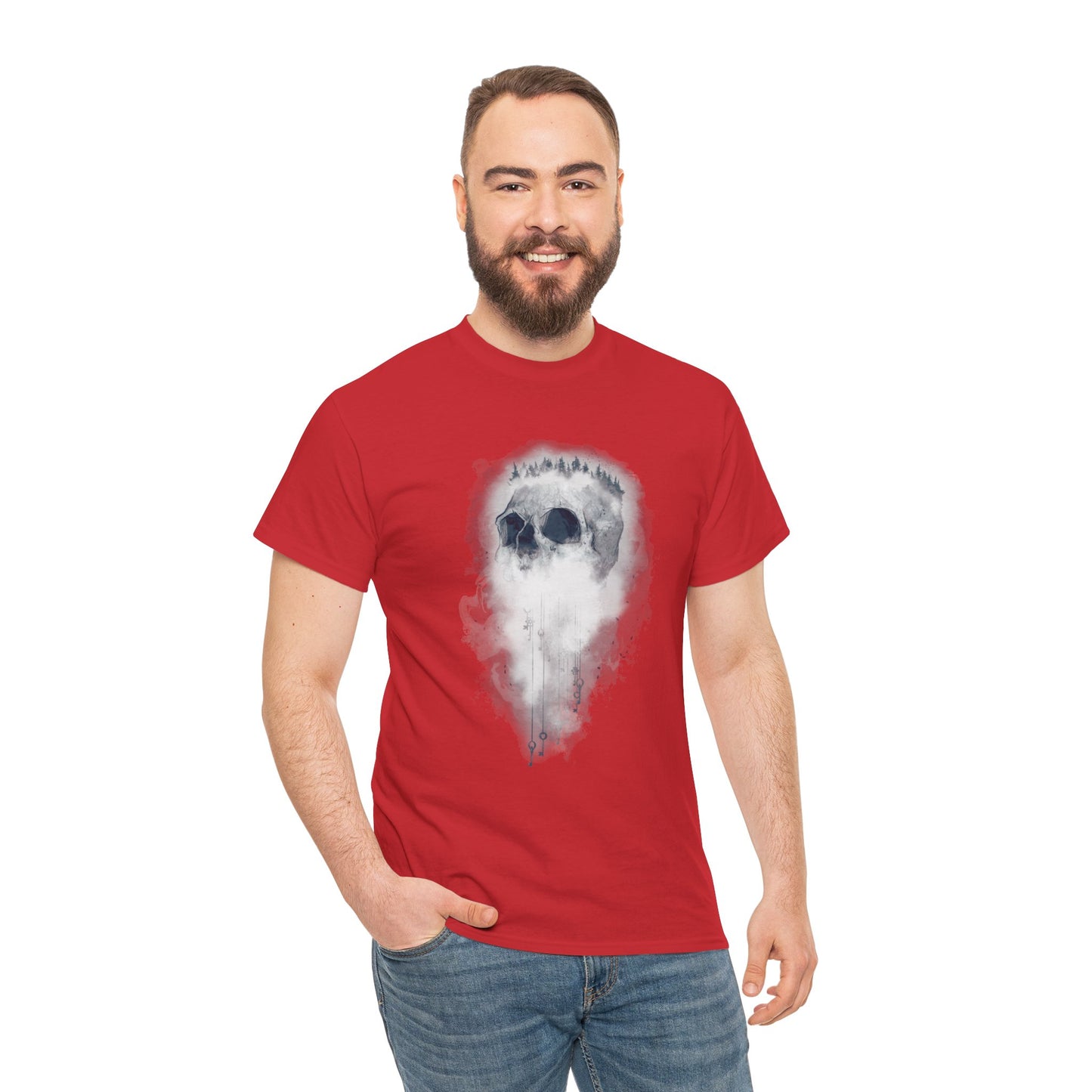 Elemental Skull Air Unisex Heavy Cotton Tee