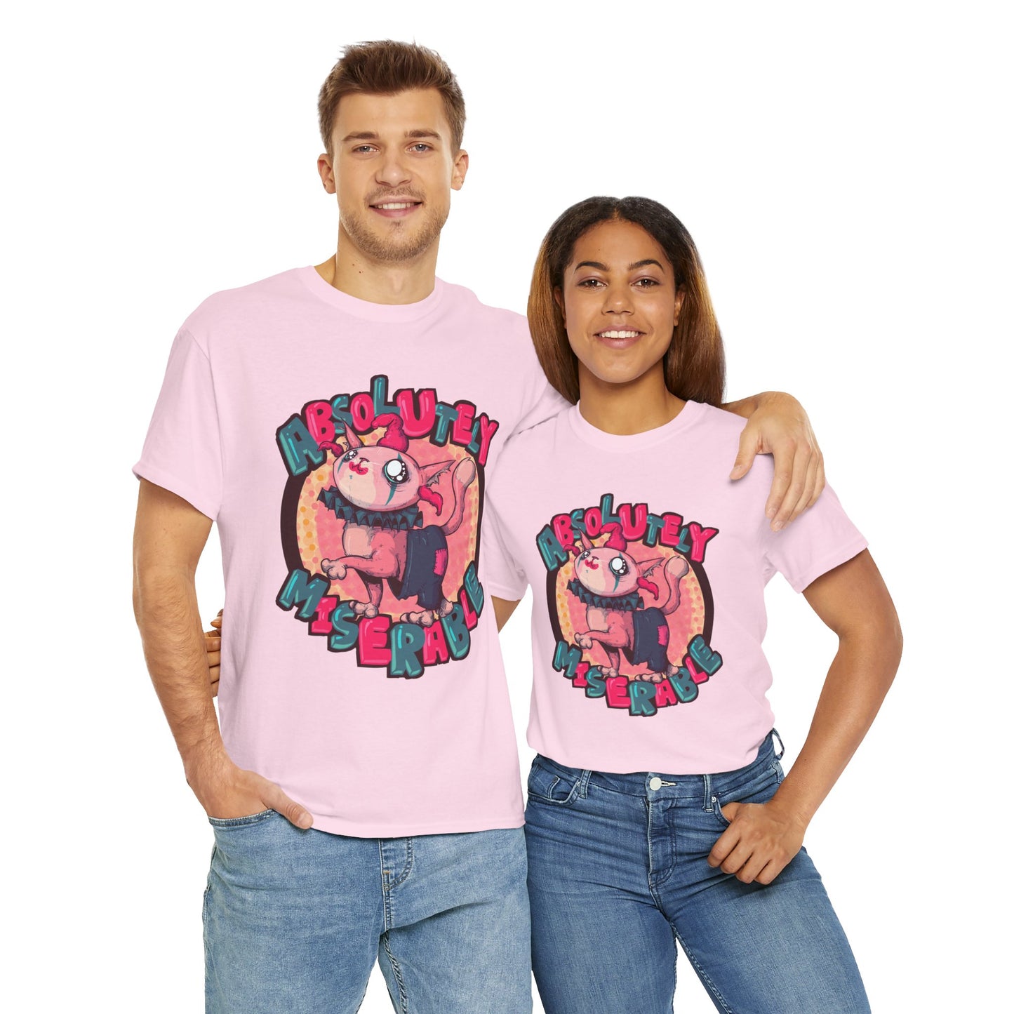 Absolutely Miserable Unisex Heavy Cotton Tee