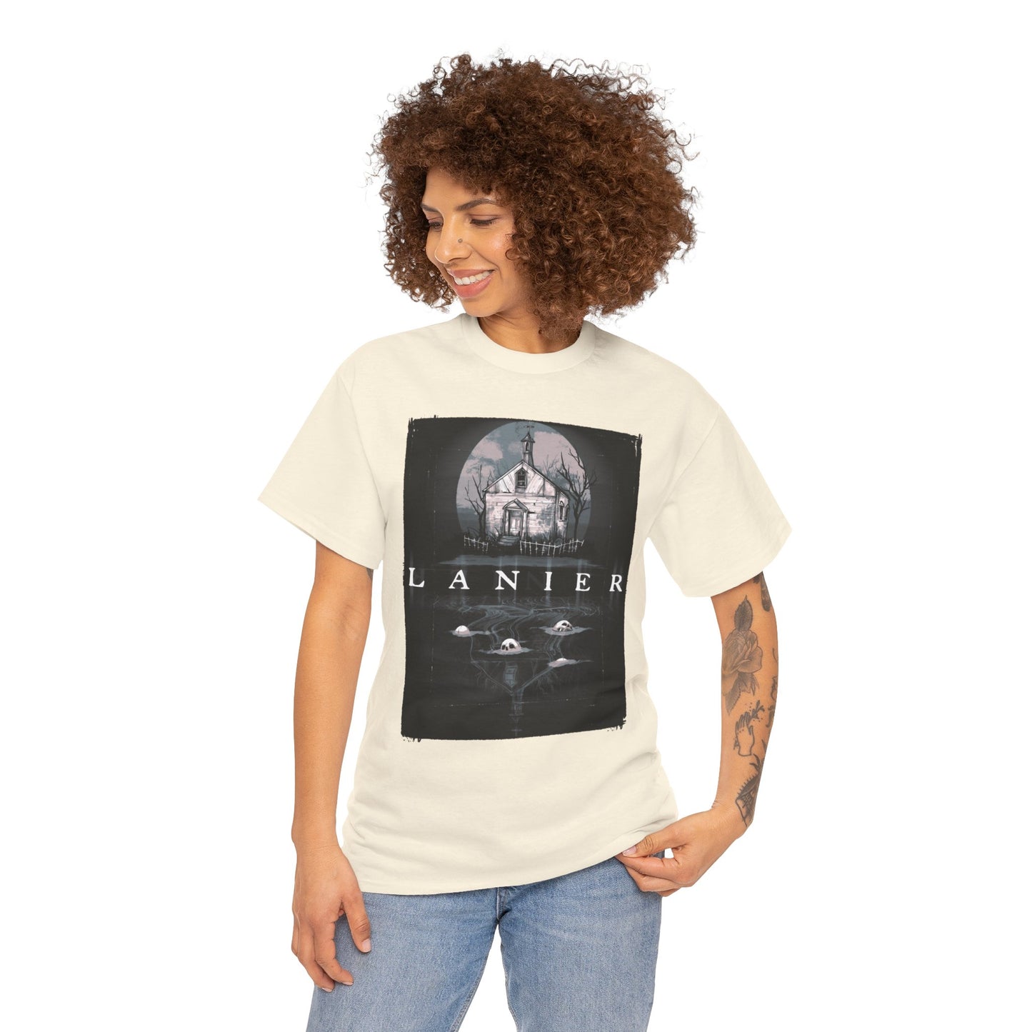 Lake Lanier Unisex Heavy Cotton Tee