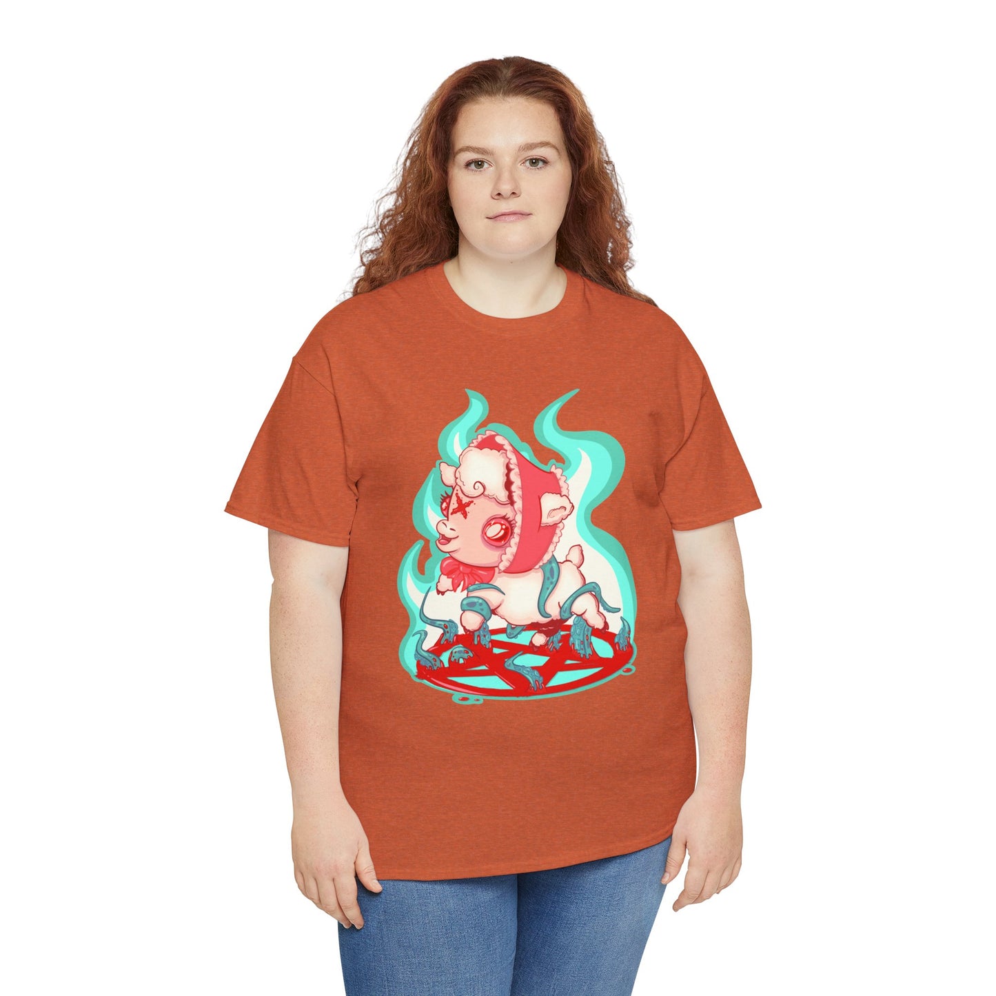 Sacrificial Lamb Unisex Heavy Cotton Tee