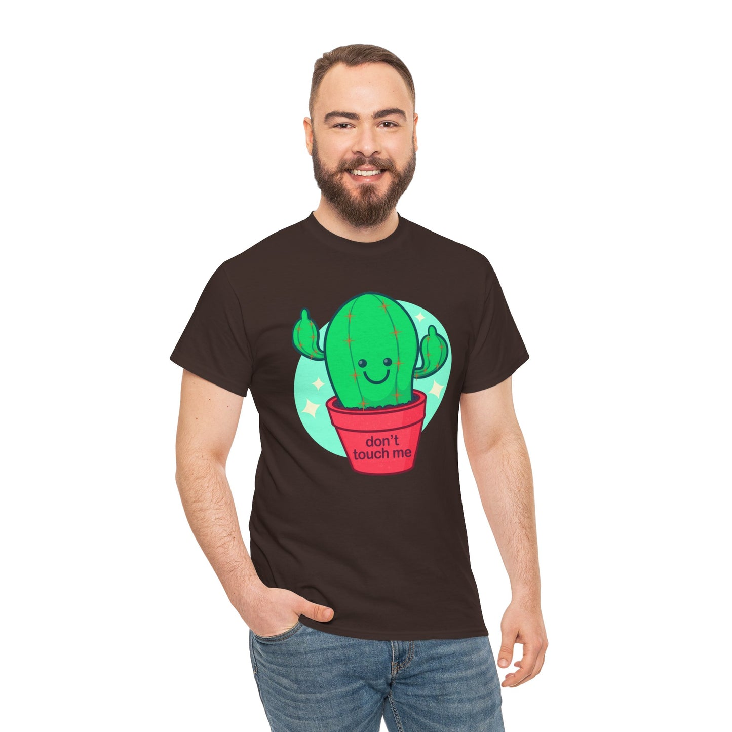 Don't Touch Me Unisex Heavy Cotton Tee