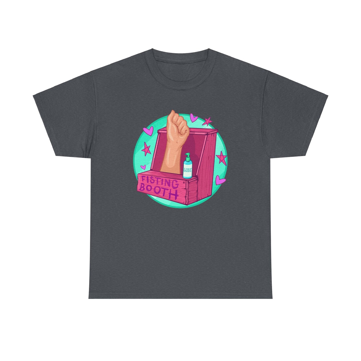 Fisting Booth Unisex Heavy Cotton Tee