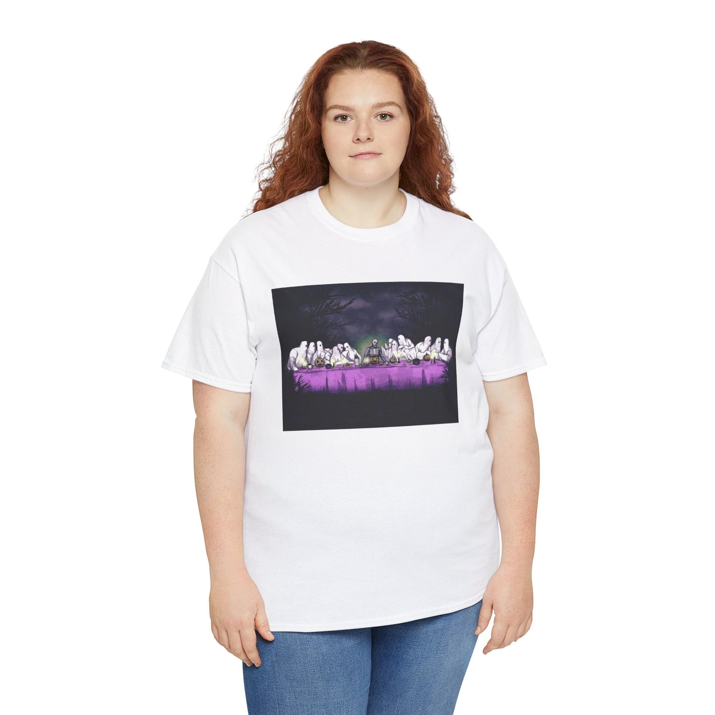 Spooky Supper Unisex Heavy Cotton Tee