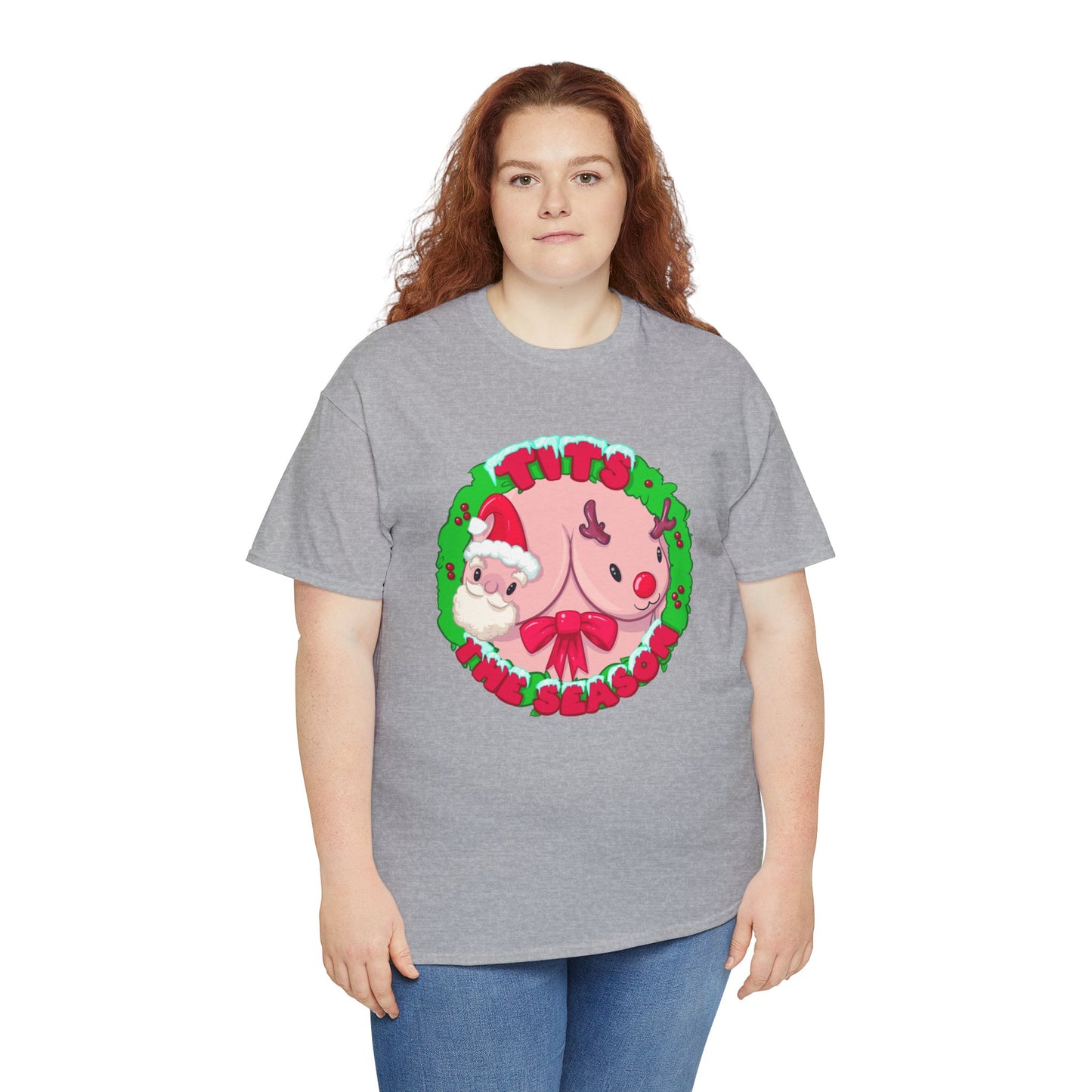 Tits The Season Unisex Heavy Cotton Tee