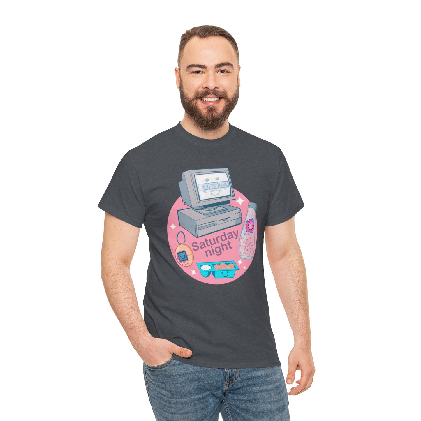Saturday Night Unisex Heavy Cotton Tee