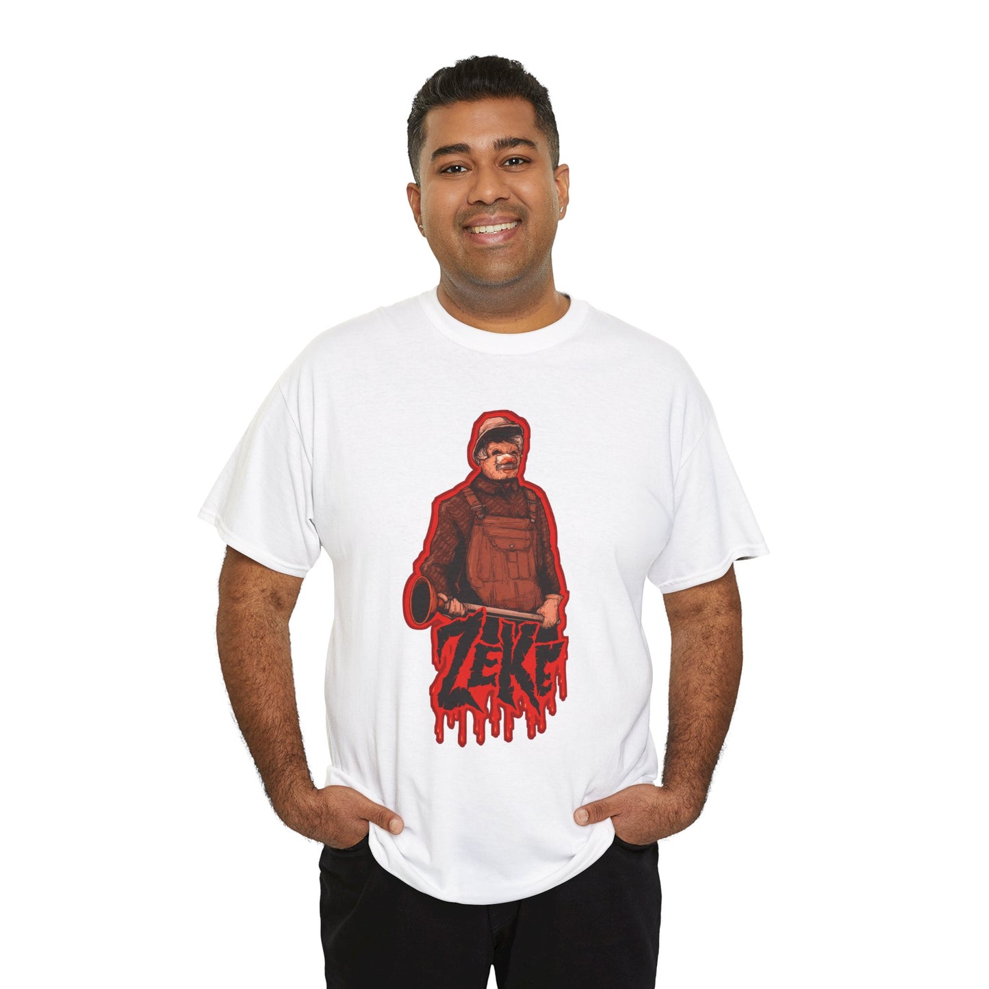 Zeke The Plumber Unisex Heavy Cotton Tee