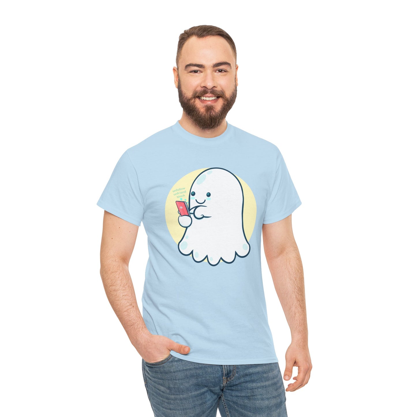 Ghosted Unisex Heavy Cotton Tee