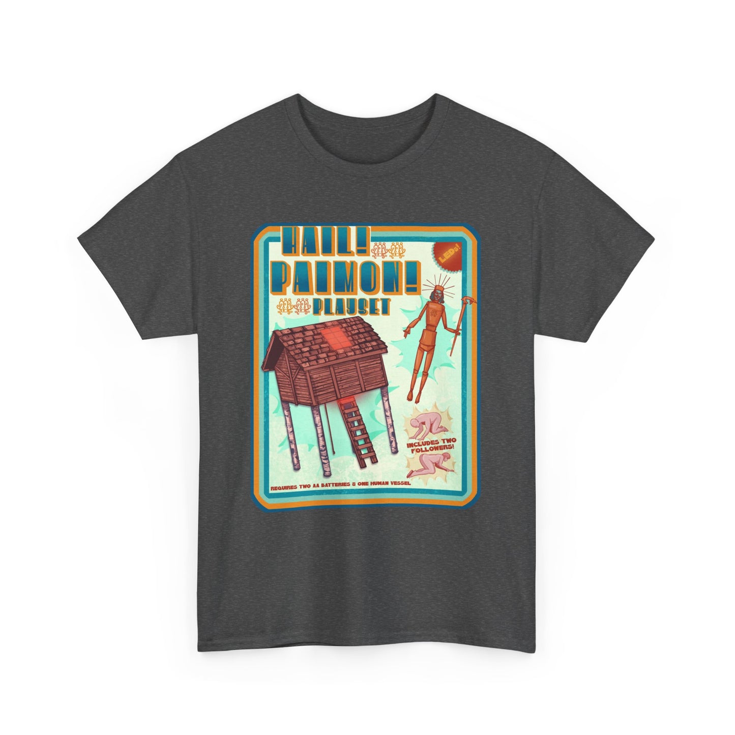 Hail Paimon Playset Unisex Heavy Cotton Tee