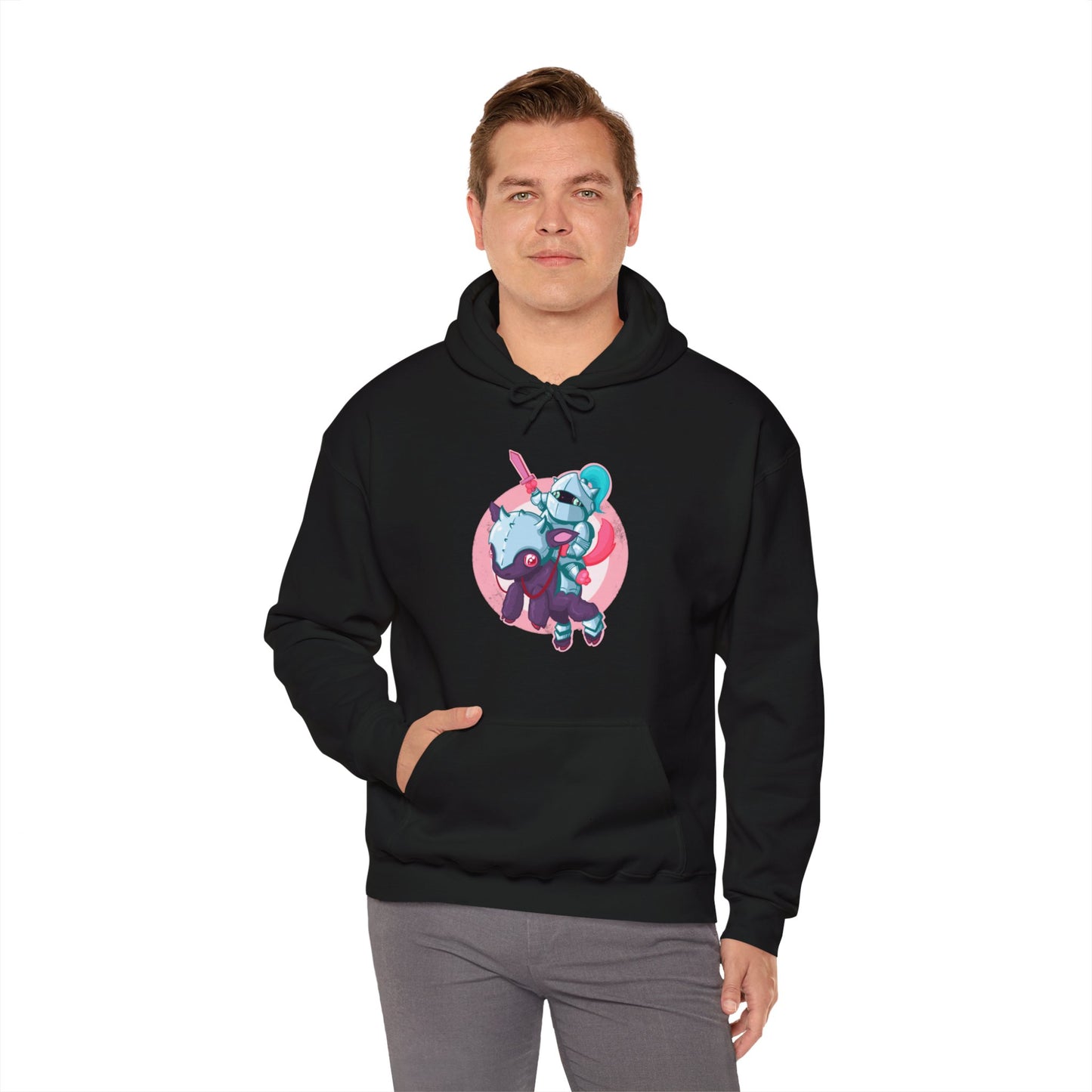 Knight In Shining Armor Unisex Heavy Blend Hooded Sweatshirt