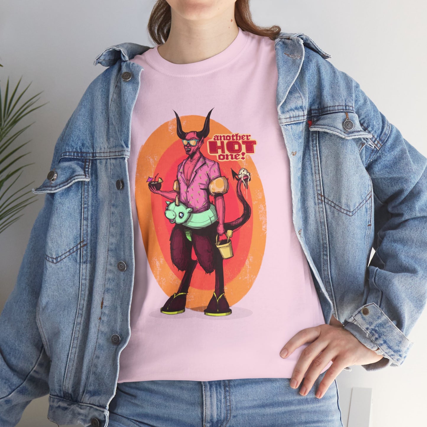 Hot Satan Summer Unisex Heavy Cotton Tee