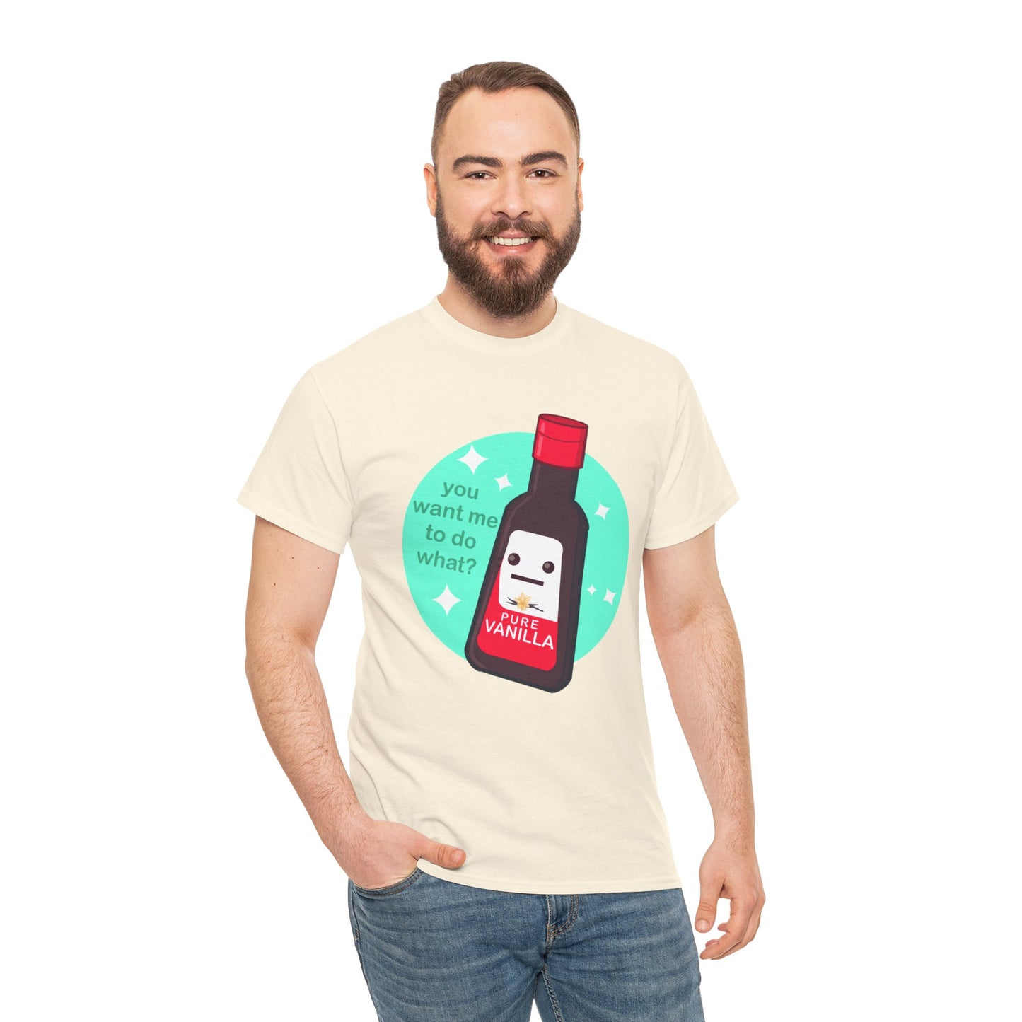 Vanilla Unisex Heavy Cotton Tee