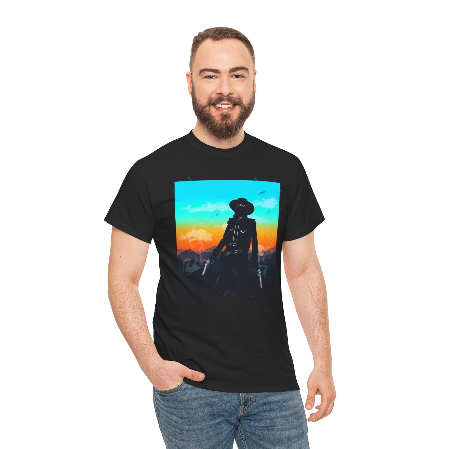 Train Robber Unisex Heavy Cotton Tee