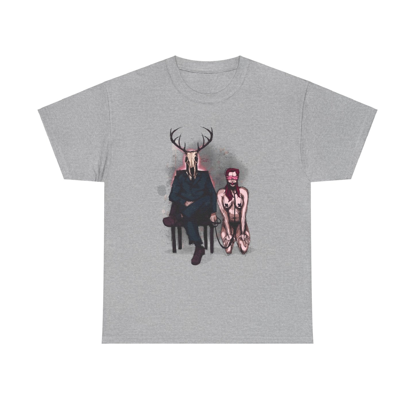 Deer Daddy Series 1: Sit Unisex Heavy Cotton Tee