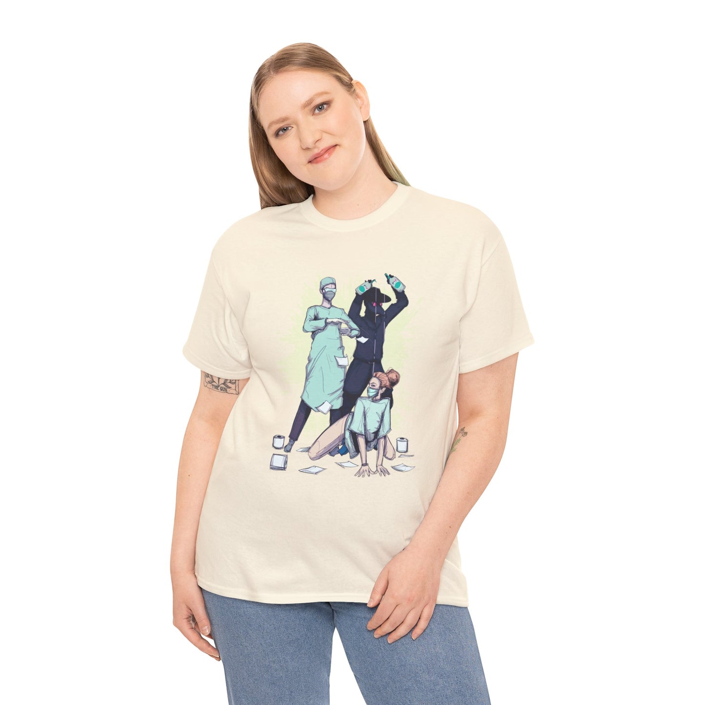 Sanitizer Unisex Heavy Cotton Tee